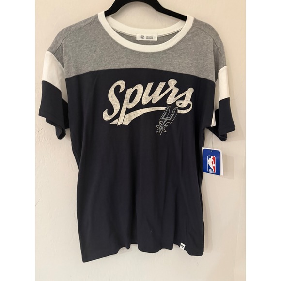 '47 Brand Tops - Women's 47 Brand San Antonio Spurs NBA Graphic T-Shirt Size Medium -NWT